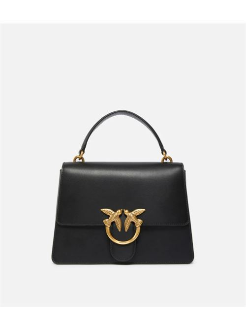 LOVE ONE TOP HANDLE CLASSIC PINKO | 100066.A0F1Z99Q NERO-AN.GOLD